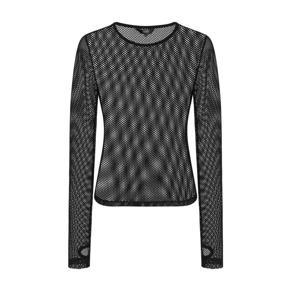 Banned - LILITH Lange ärmel top - Schwarz